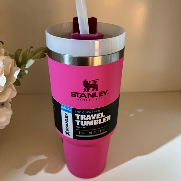 🎉LAST CHANCE🎉 NWT Stanley 30oz Stainless Steel Adventure Quencher Azalea - Picture 8 of 8